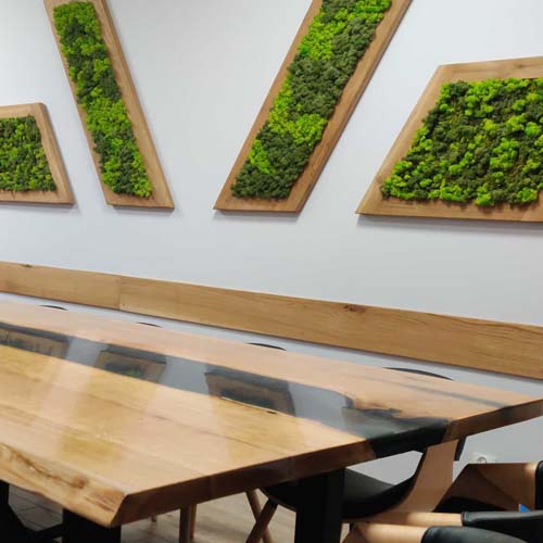 Ściana i stół - Mały